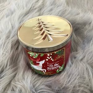‘TIS THE SEASON BATH & BODY WORKS CANDLE
